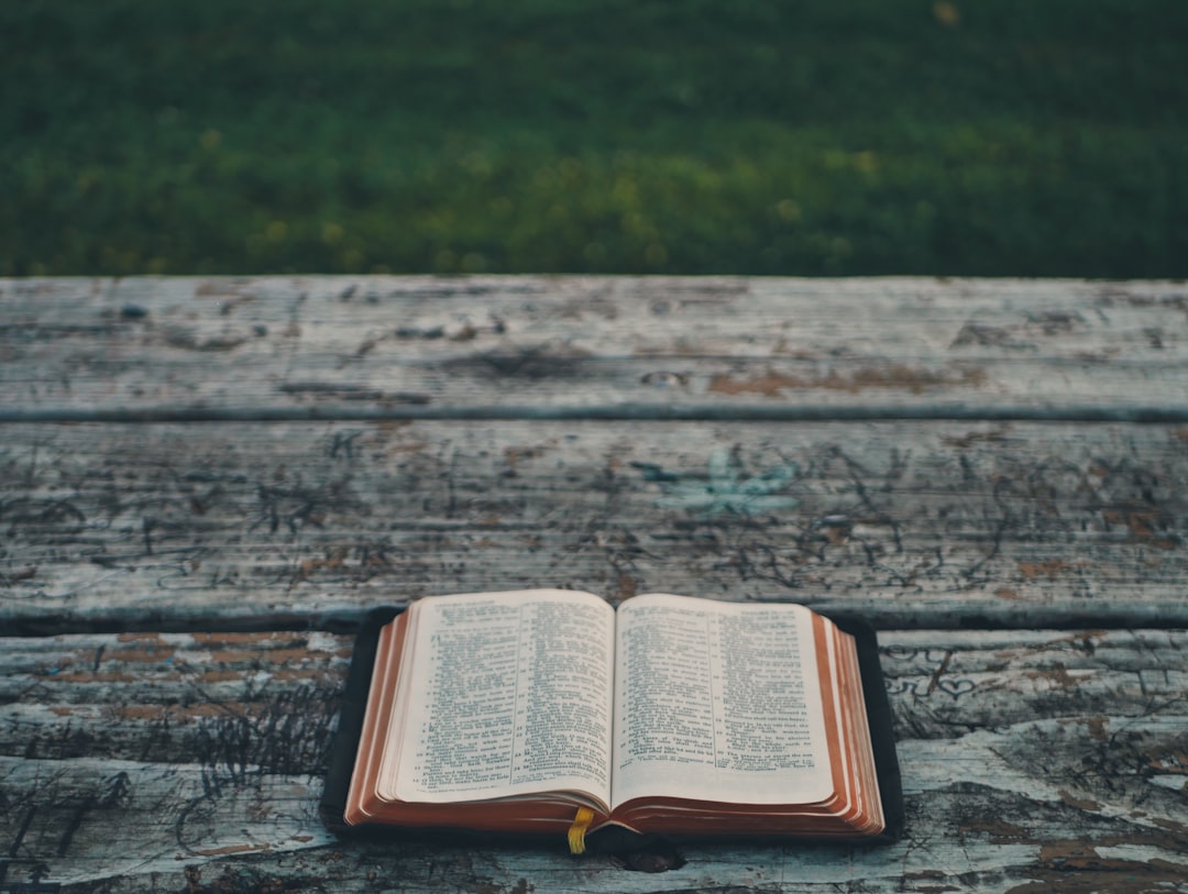 Photo Image: Book, Candle